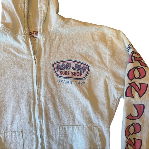 Ron Jon Surf Shop Grand Turk Hoodie Jacket β Size Large β 100% Cotton β VGUC - Picture 2 of 10